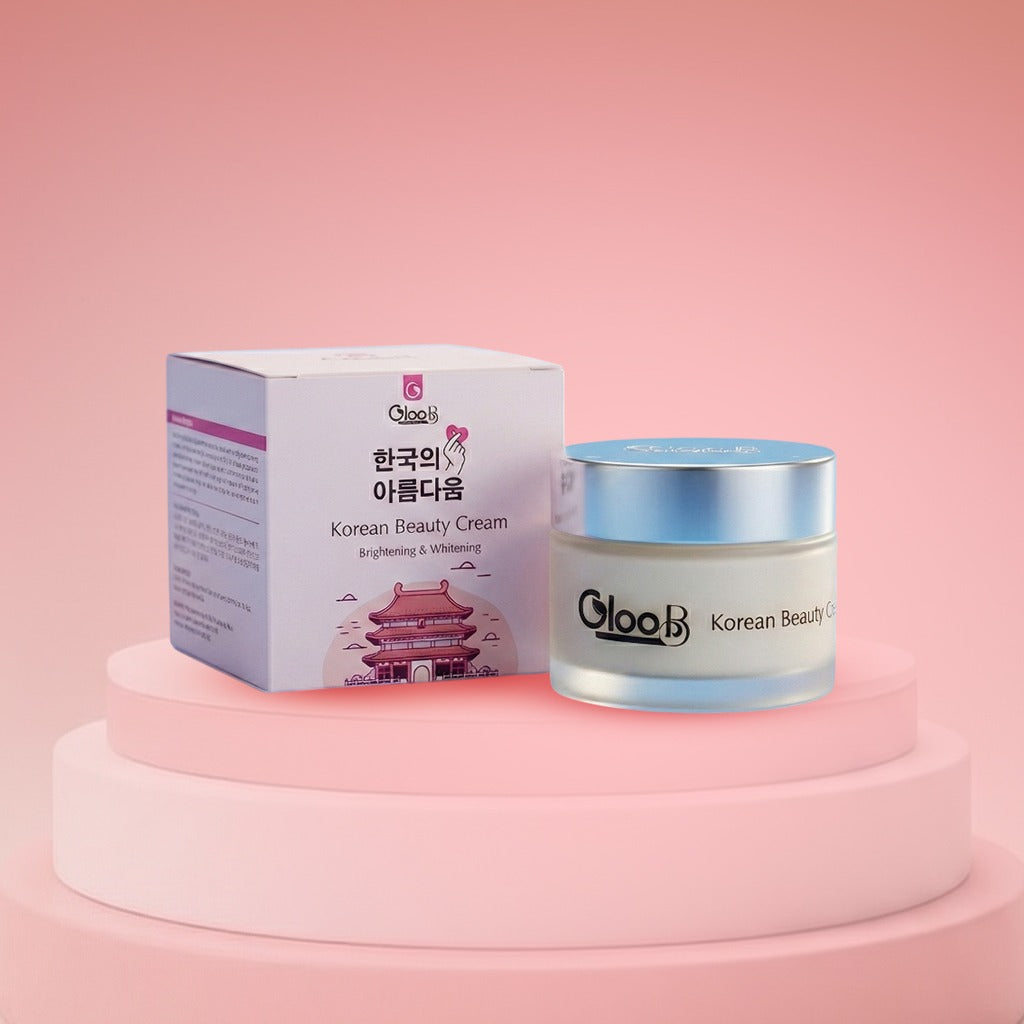 GlooB Korean Beauty Cream – Brightening & Whitening Formula
