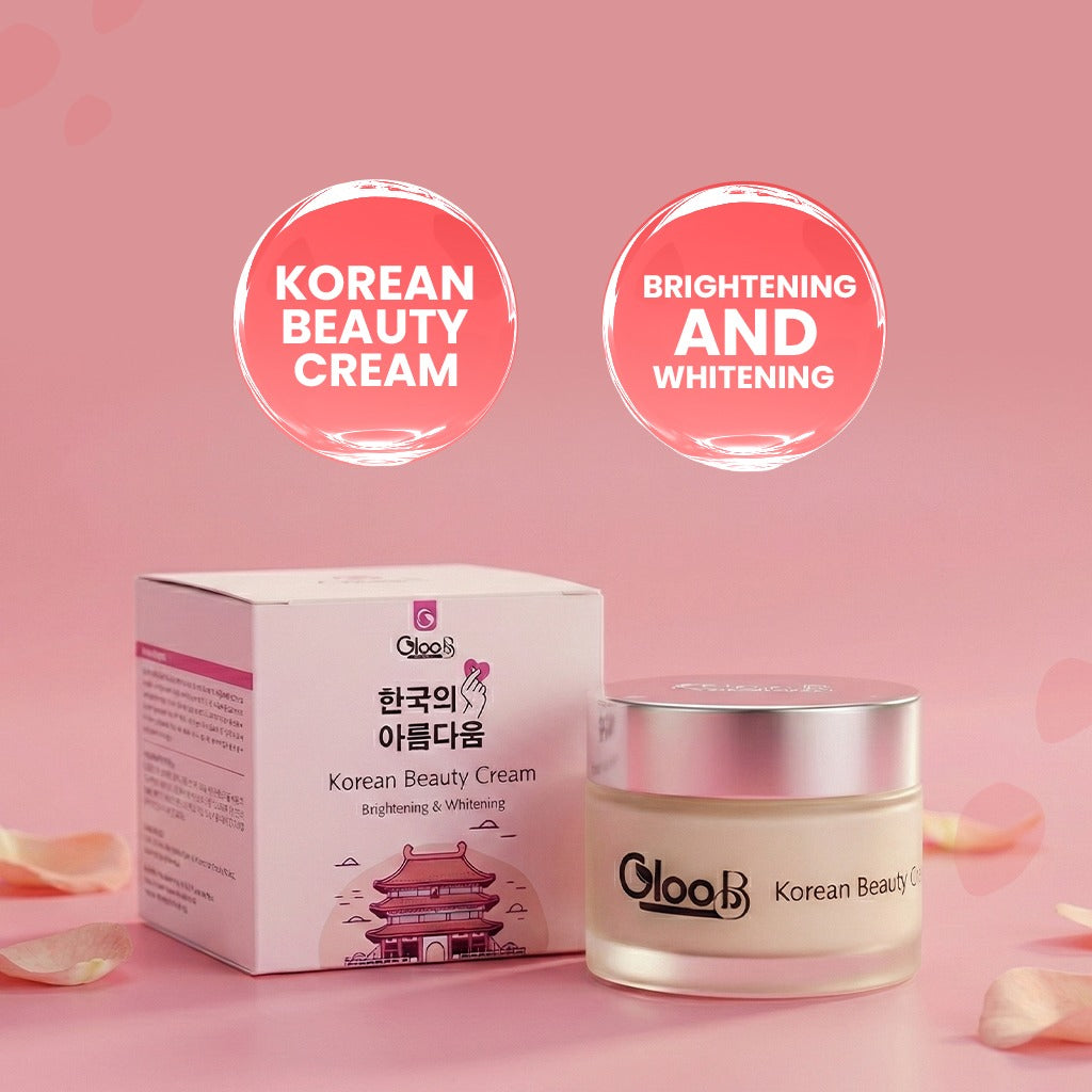 GlooB Korean Beauty Cream – Brightening & Whitening Formula