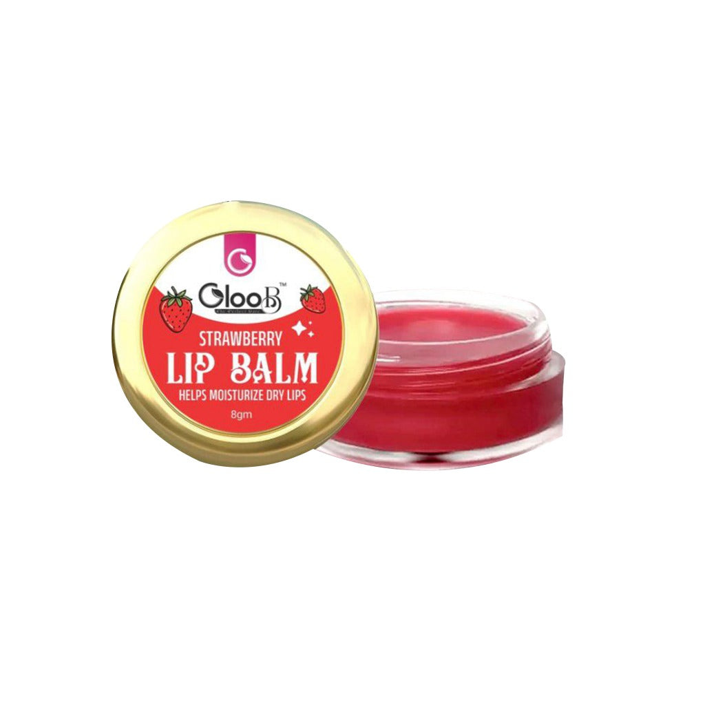 Strawberry Lip Balm – Natural Moisture for Soft, Healthy Lips