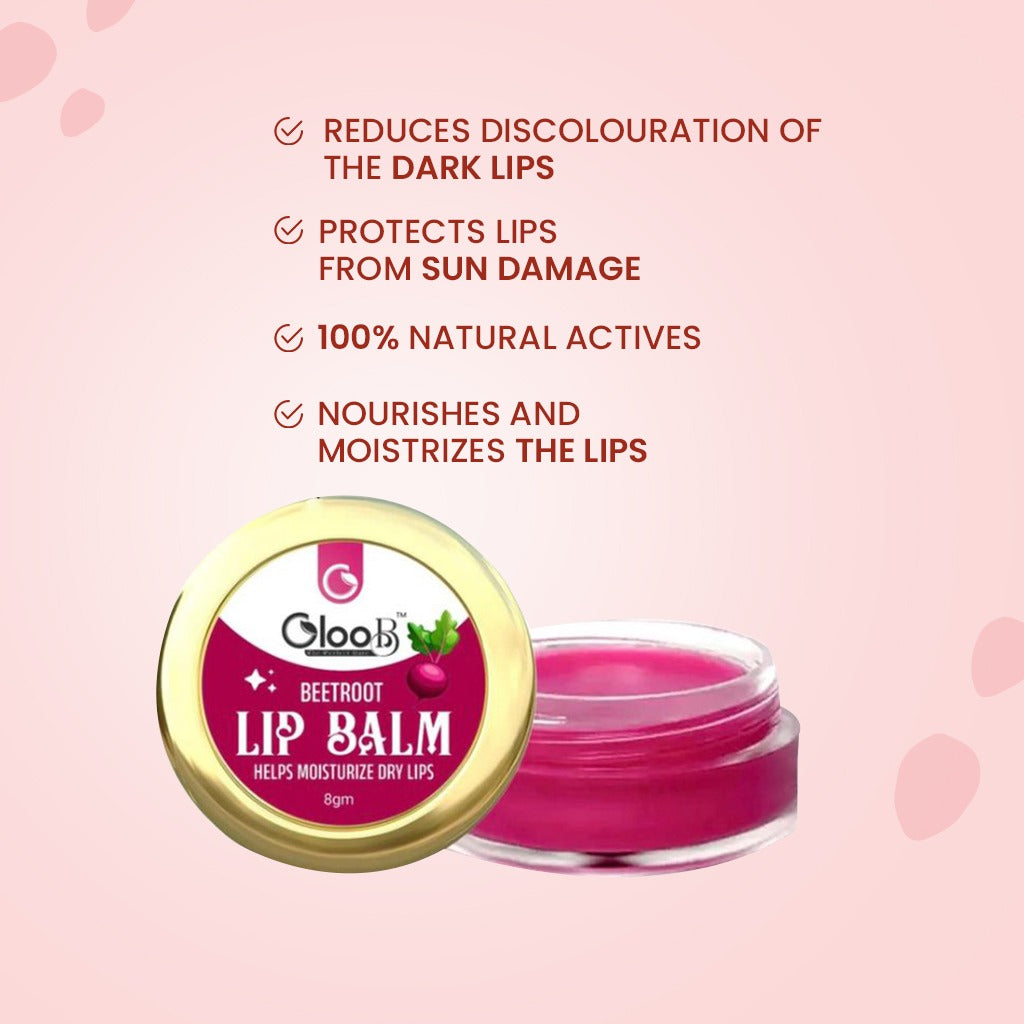 Beetroot Lip Balm – Natural Care for Soft, Pink Lips
