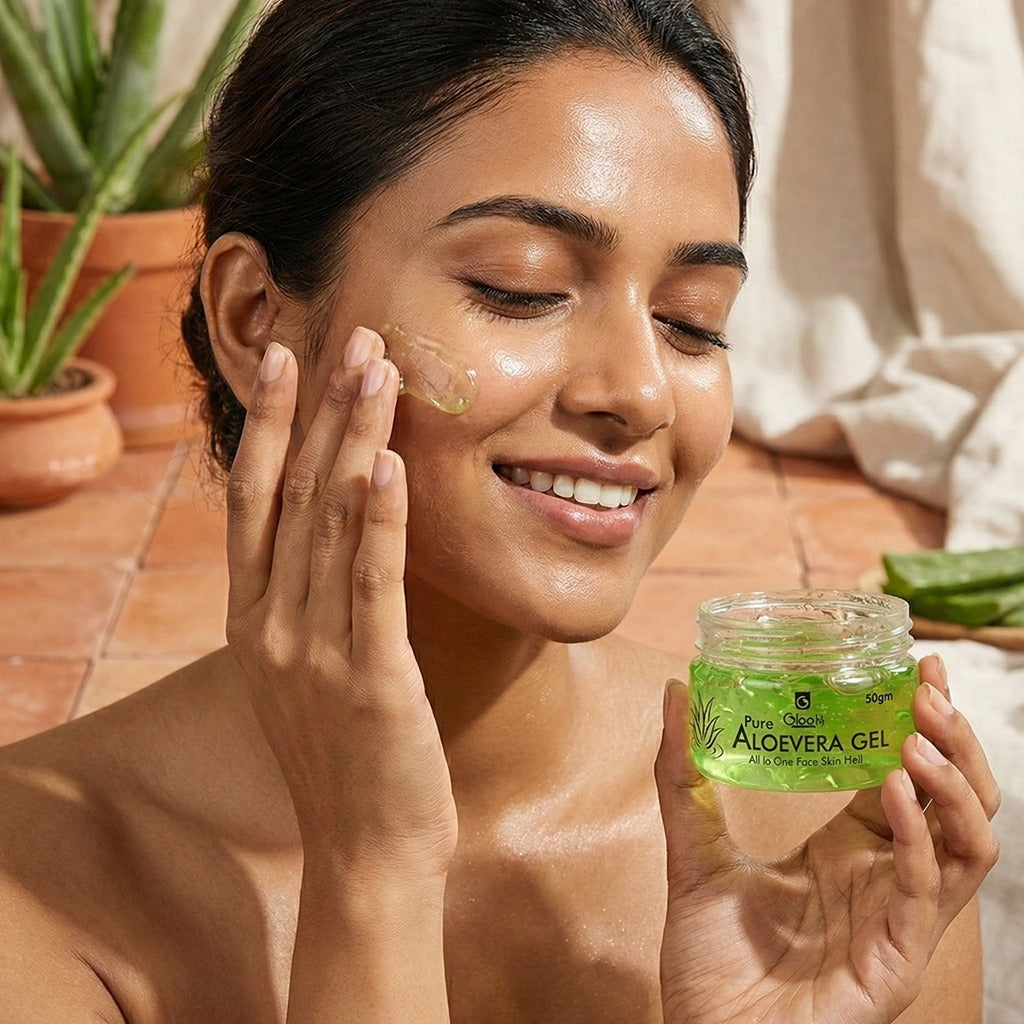 Pure Aloe Vera Gel – All-in-One Care for Face, Skin & Hair