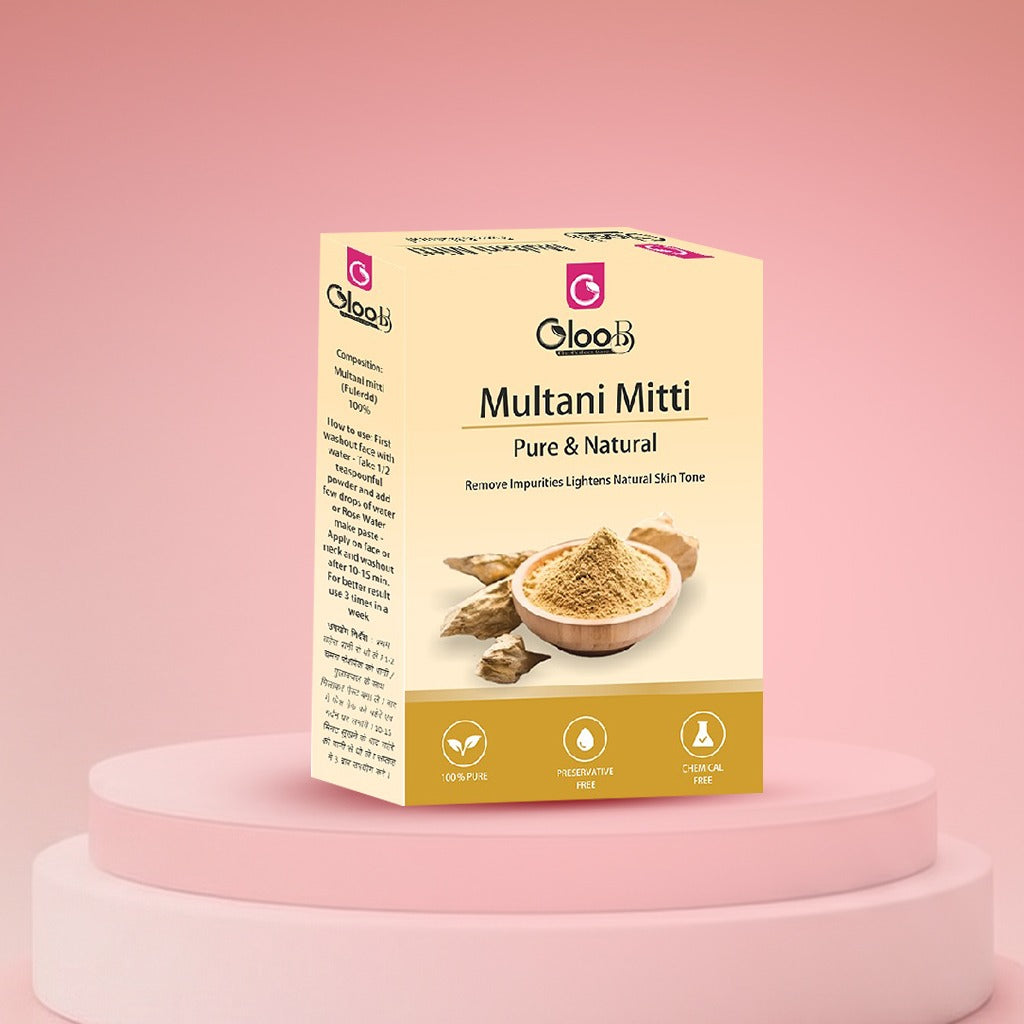 Multani Mitti (Fuller’s Earth) – Pure & Natural Skin Cleansing Clay