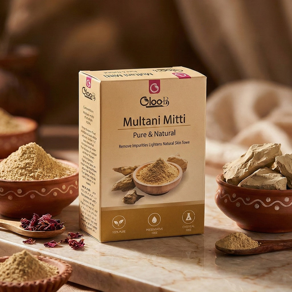 Multani Mitti (Fuller’s Earth) – Pure & Natural Skin Cleansing Clay