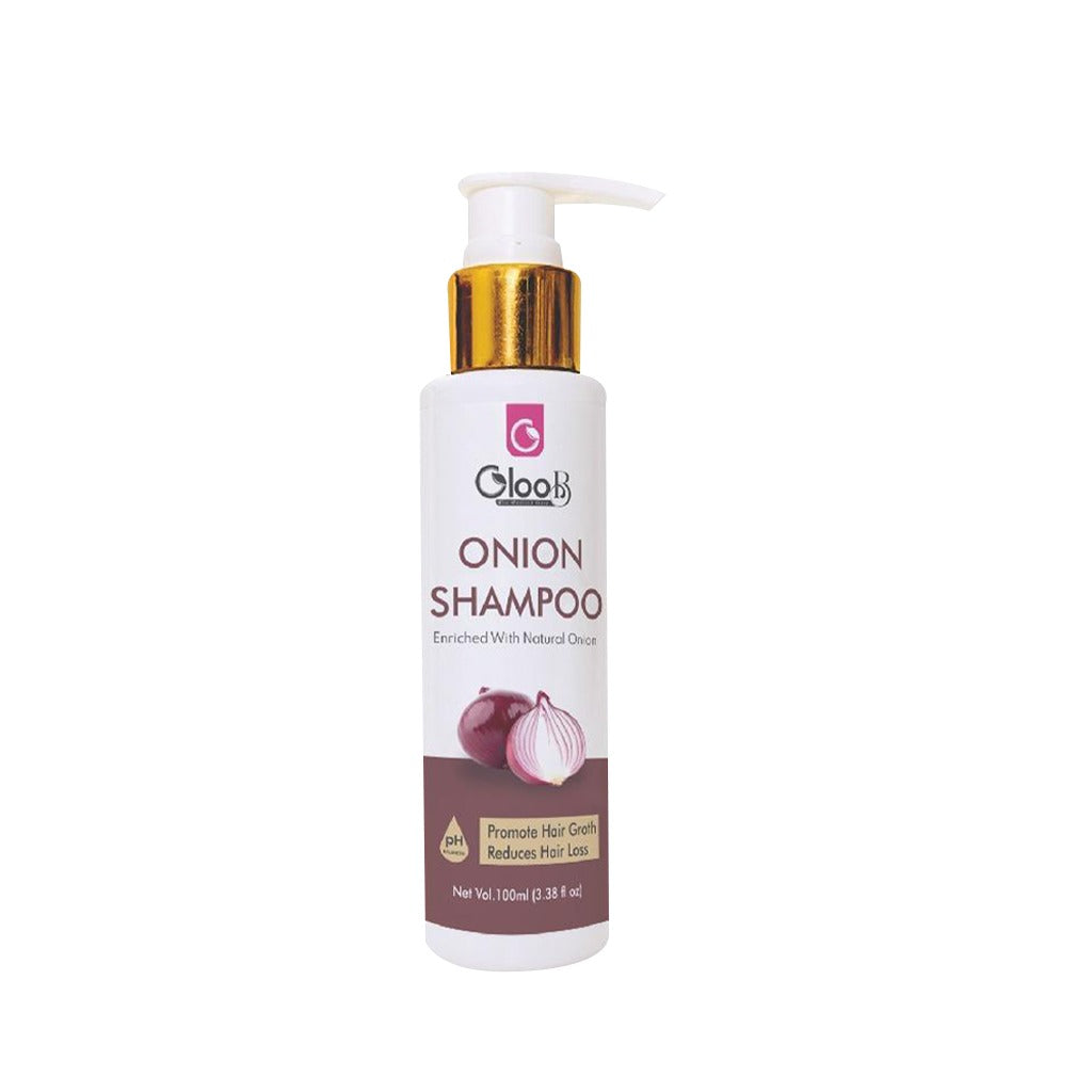 Gloob Onion Shampoo – Enriched with Natural Onion Extract